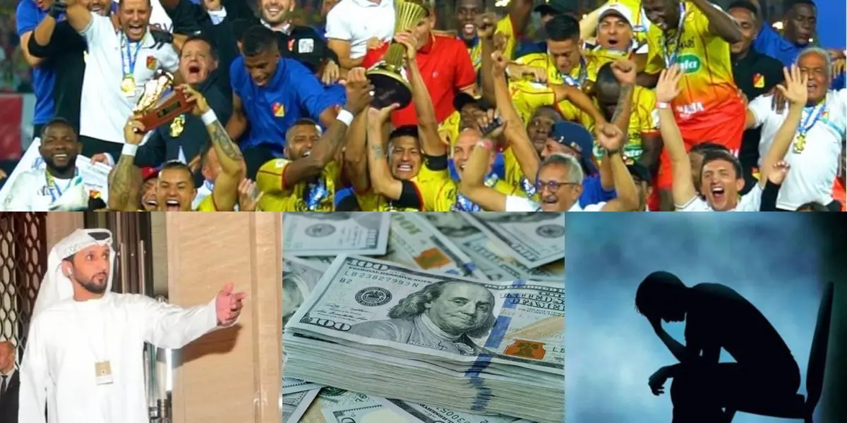 El jugador se fue al medio oriente seducido por una buena propuesta, pero tendrá que regresar a jugar en Colombia.