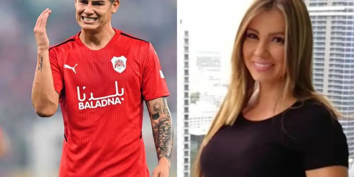 El jugador se ha visto involucrado en una polémica por una reconocida actriz de Colombia