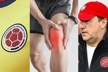 El jugador se lesionó en su club y prende las alarmas en la Selección Colombia.