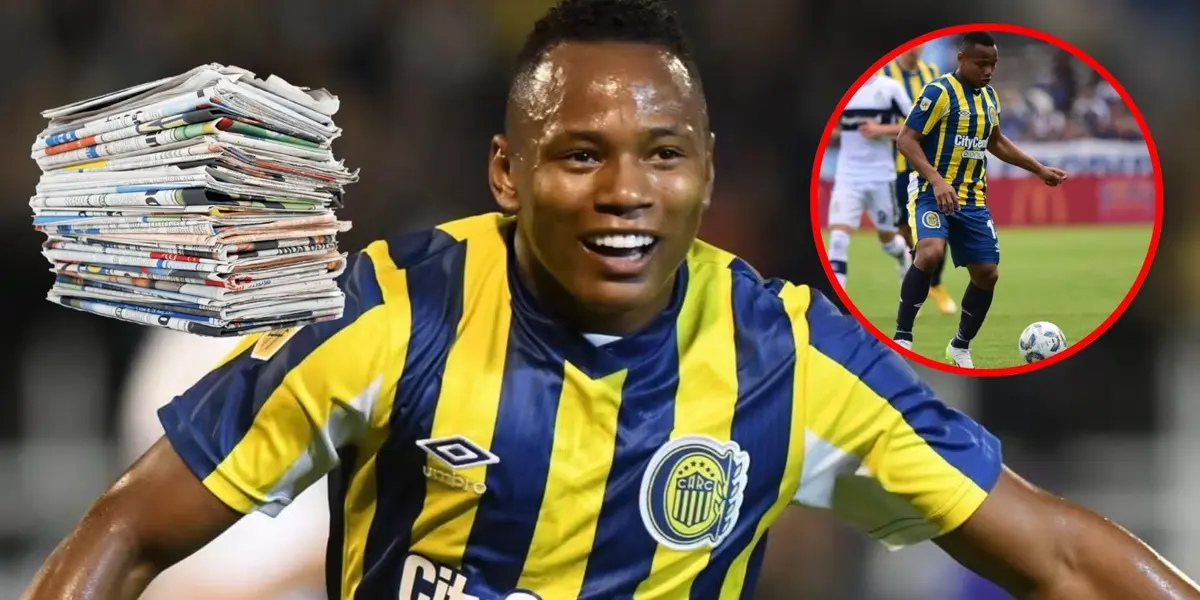 El jugador de selección Colombia está en gran nivel con Rosario Central