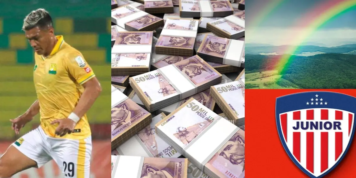 El jugador tras ser borrado en el Deportivo Cali y Junior llegó a Atlético Bucaramanga