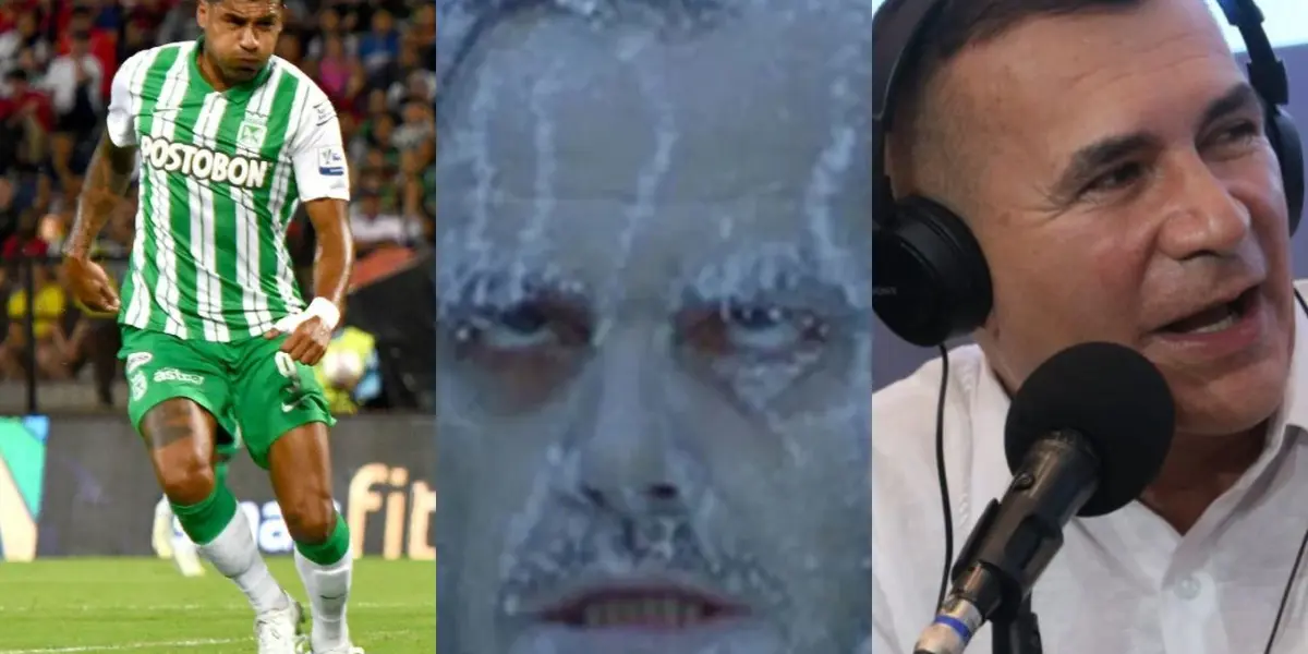 El jugador sigue siendo cuestionado por su bajo rendimiento en Atlético Nacional esta temporada