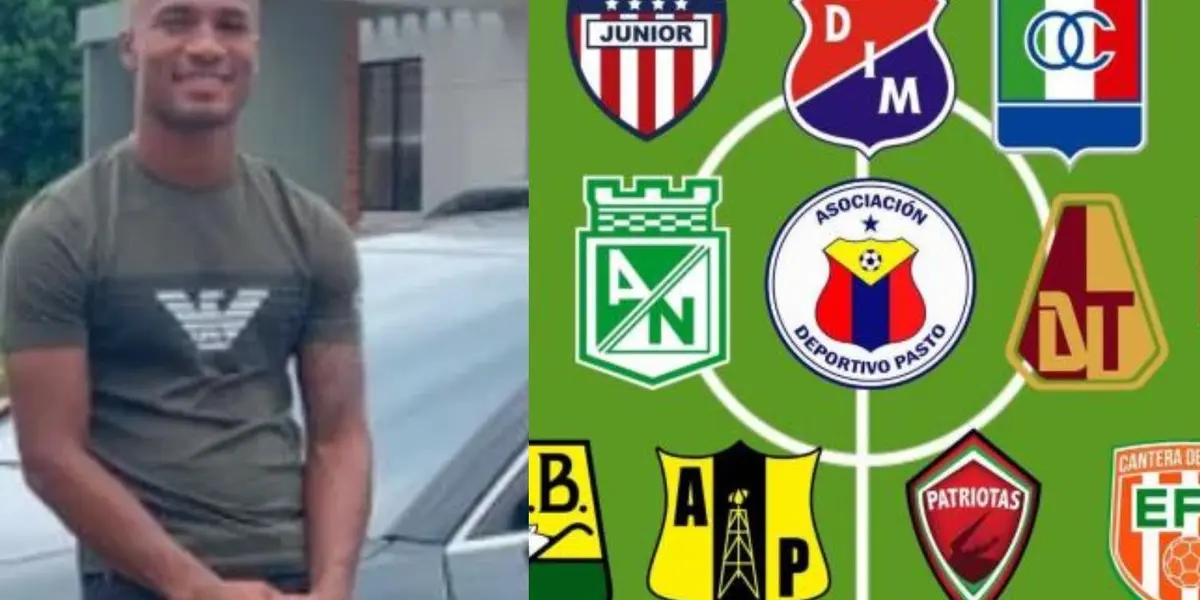 El jugador no tiene club desde este año tras su salida de América de Cali y un grande podría darle la oportunidad y no es Nacional