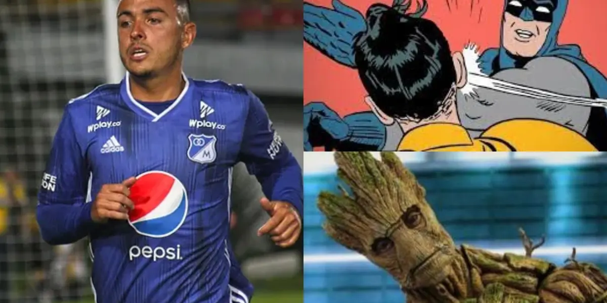 El jugador tuvo paso por Millonarios el año pasado y los hinchas lo tildaron de tronco