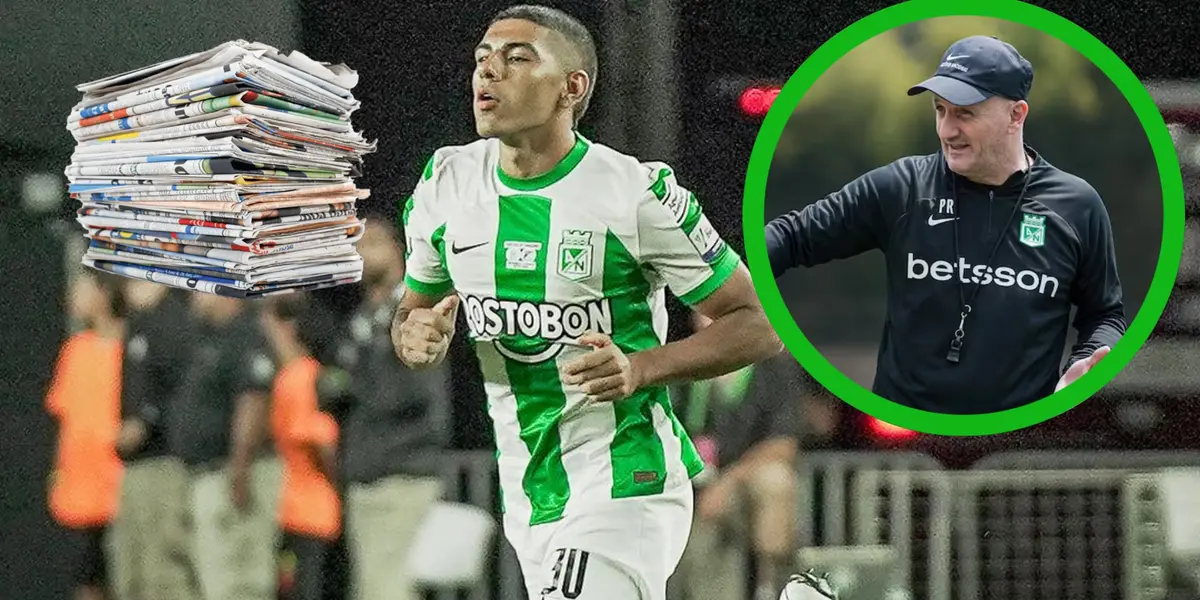 El jugador tuvo su debut como titular en Atlético Nacional vs Deportivo Pasto (Fotos: ESPN, Caracol Radio, redes nacional)