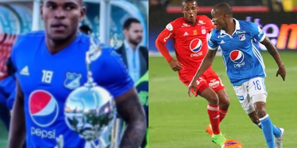 El jugador tuvo un gran paso por Millonarios con quien salió campeón y tuvo su mejor rendimiento