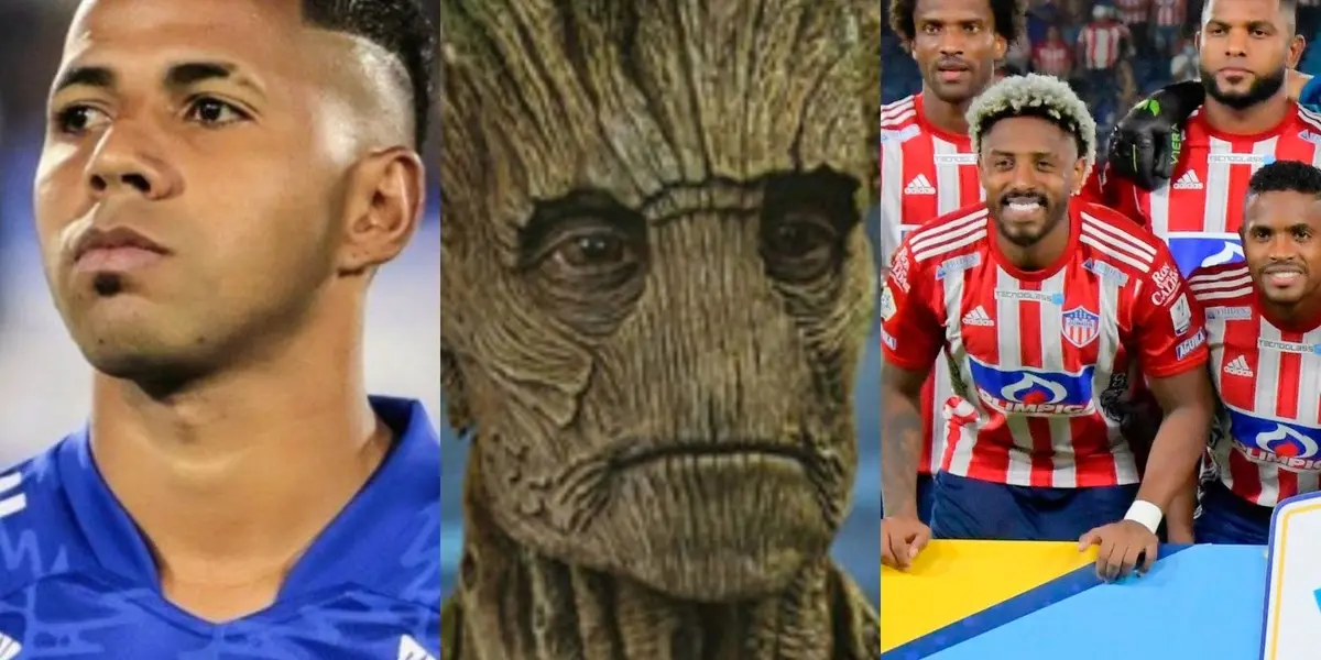 El jugador tuvo un penoso partido con el club embajador en los cuadrangulares de la liga Betplay.