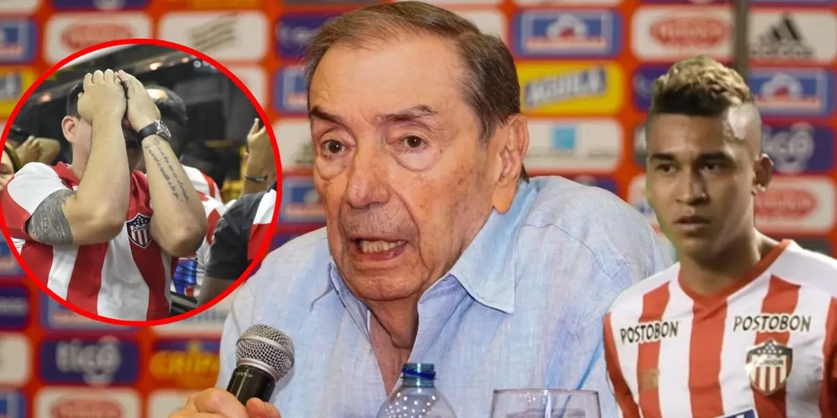 El jugador tuvo una insólita acción con el máximo accionista del Junior de Barranquilla