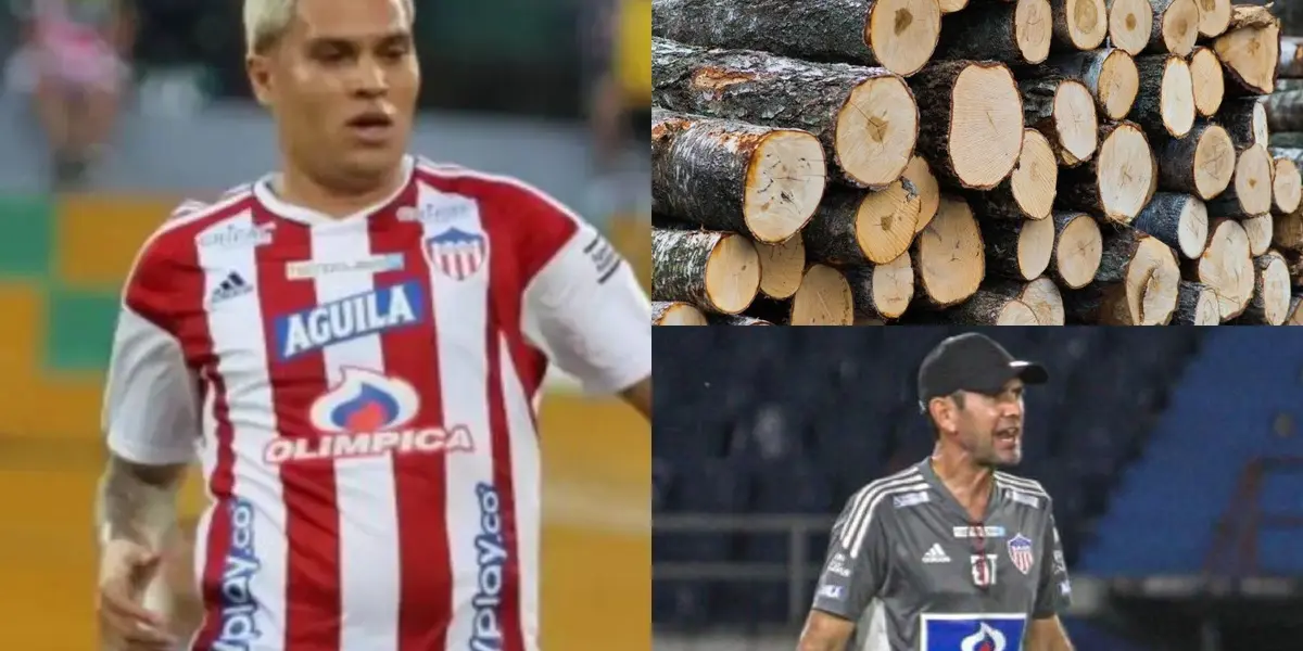 El jugador tuvo una sorprendente reacción tras finalizar el partido de Junior ante Unión Magdalena