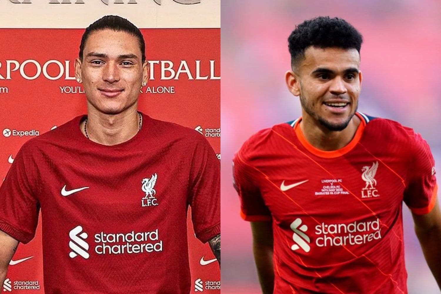 El jugador uruguayo hablo tras su fichaje al Liverpool de Luis Díaz