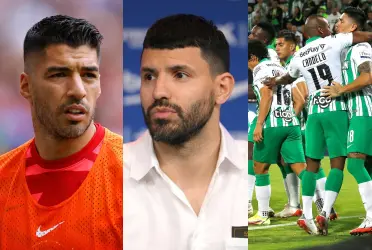 El jugador uruguayo y el argentino estaban en una transmisión cuando se vivió el insólito momento