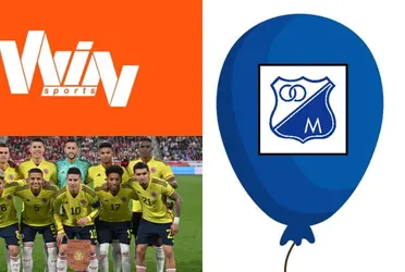 El jugador viene figurando en Millonarios FC y en Win Sports no se aguantan para hablarle de la Selección Colombia.