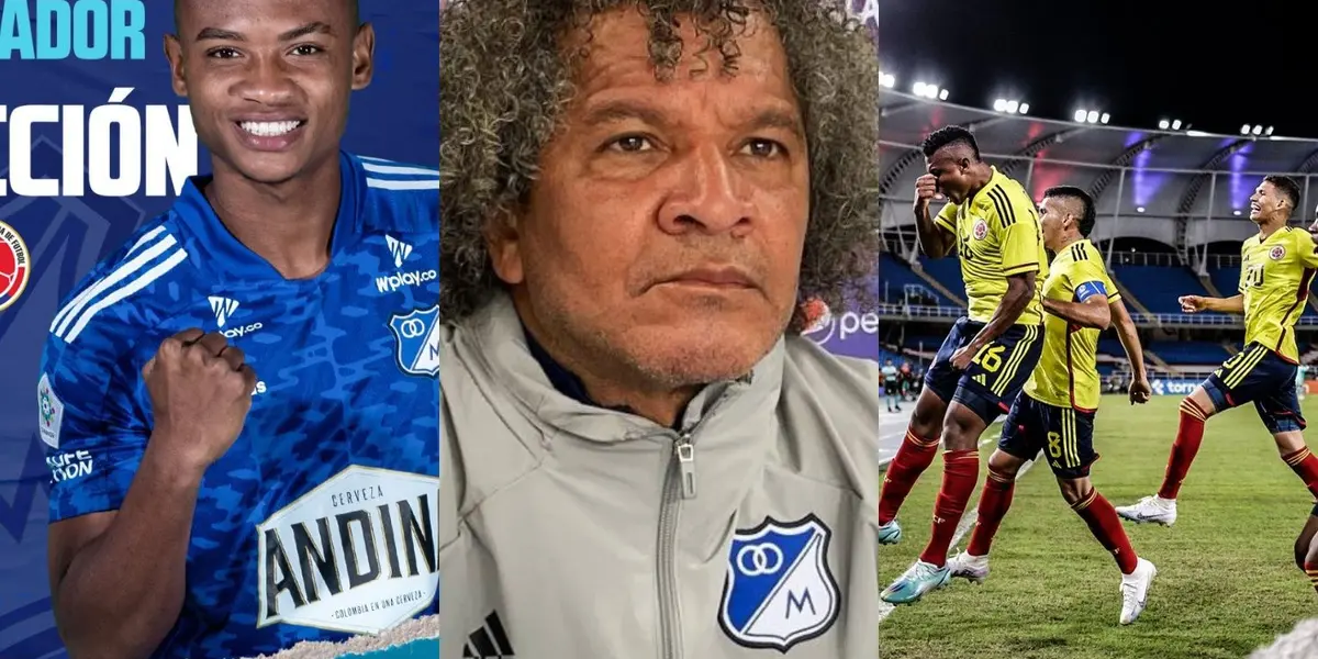 El jugador viene de marcar doblete en la victoria de la selección Colombia sub-20 ante Perú