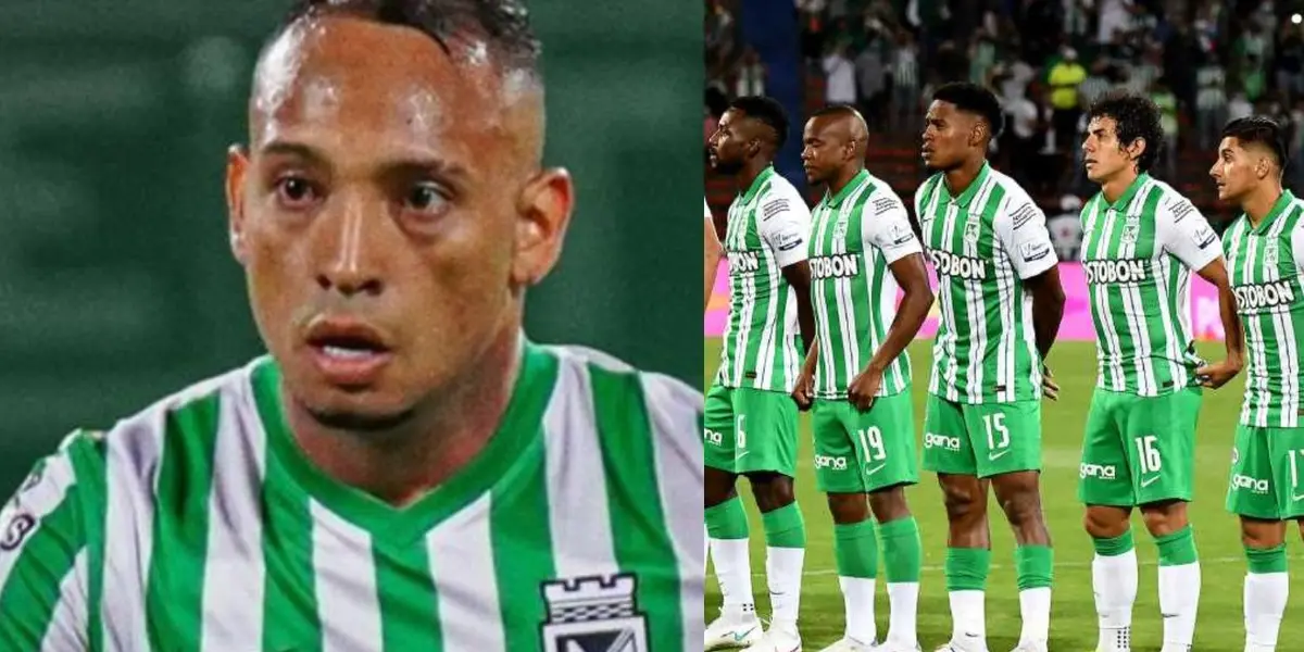 El jugador viene mostrando un bajo rendimiento en Atlético Nacional