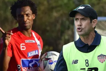 El jugador viene siendo borrado por Arturo Reyes en Junior de Barranquilla