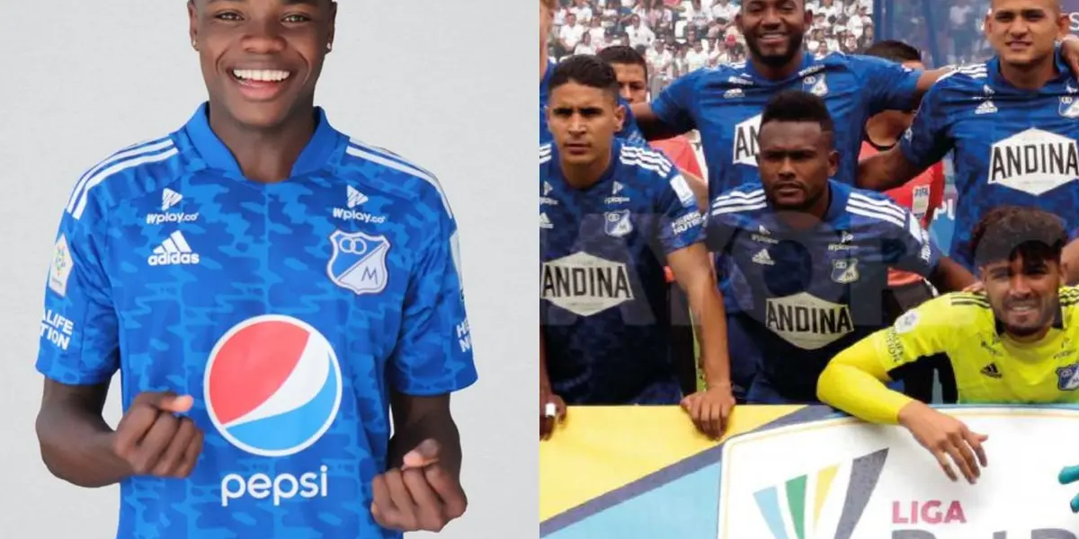 El jugador viene siendo figura con Millonarios y es la nueva joya del club