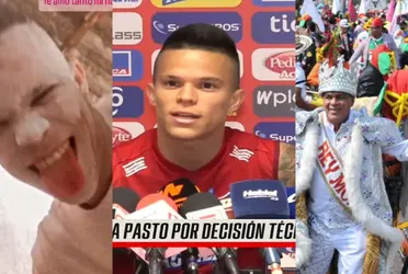 El jugador Walmer Pacheco fue señalado en el Junior FC de preferir irse de carnavales en vez de jugar contra el Deportivo Pasto. Pacheco aclaró que pasó.