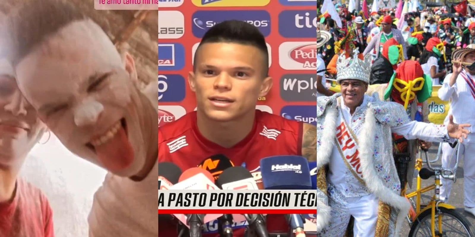 El jugador Walmer Pacheco fue señalado en el Junior FC de preferir irse de carnavales en vez de jugar contra el Deportivo Pasto. Pacheco aclaró que pasó.