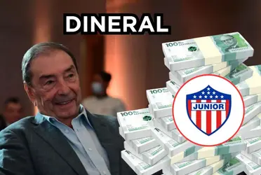 El Junior FC pondría $3800 millones de pesos colombianos para proteger al equipo en 2024.