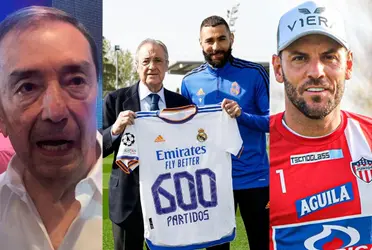 El Junior FC recibe una lección de parte del Real Madrid en cómo retirar a un jugador que es importante dentro del club.