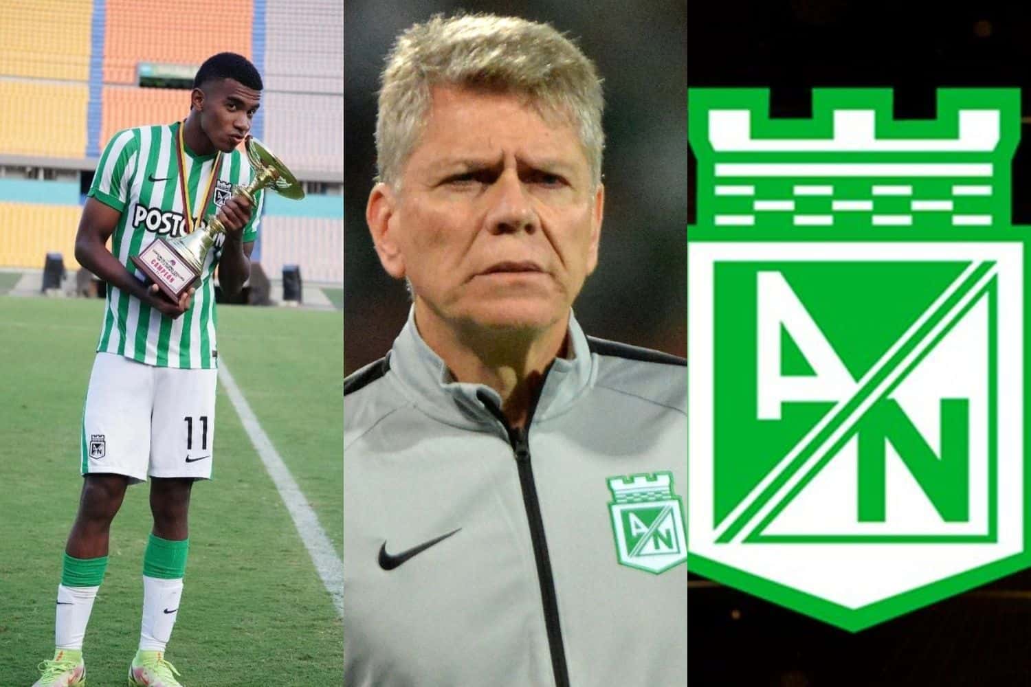 El juvenil, Jhon Solís subió al equipo principal de Atlético Nacional este año y ya debutó con el verde en la liga colombiana
