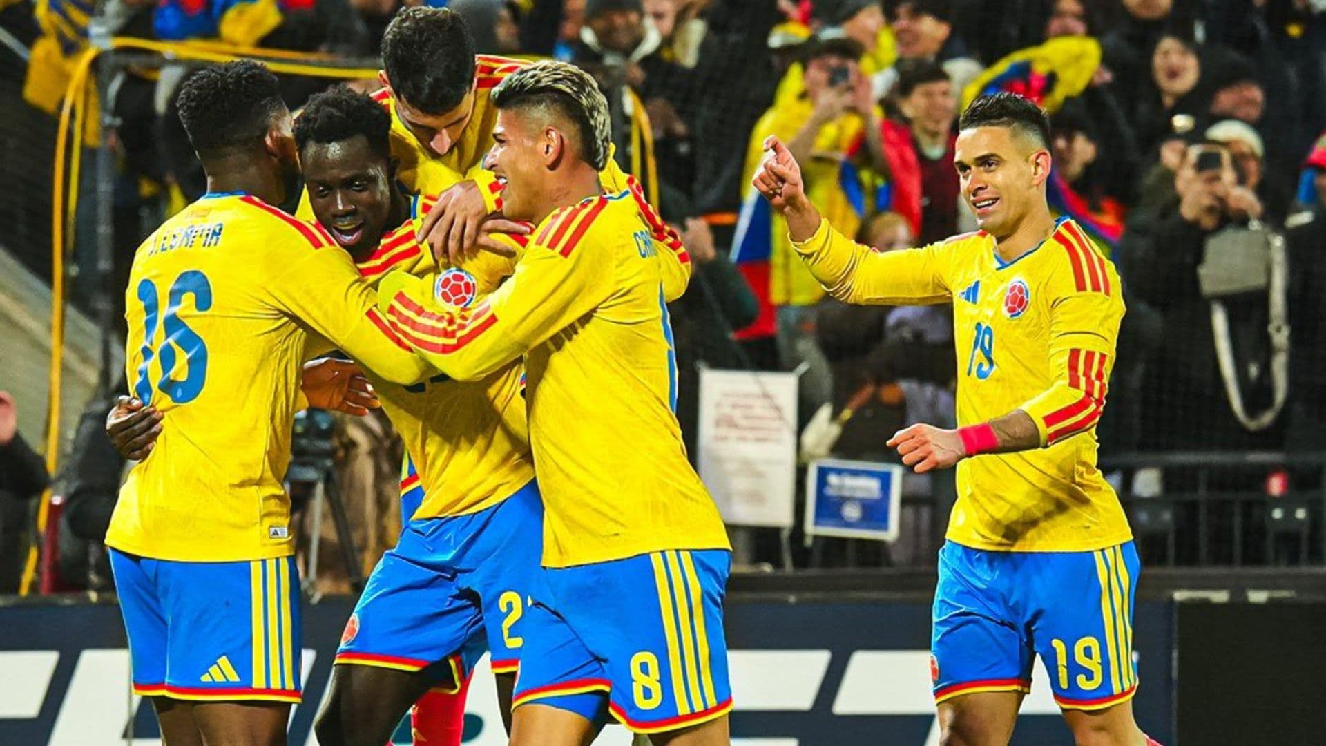El largo invicto que tiene la Selección Colombia ante rivales europeos