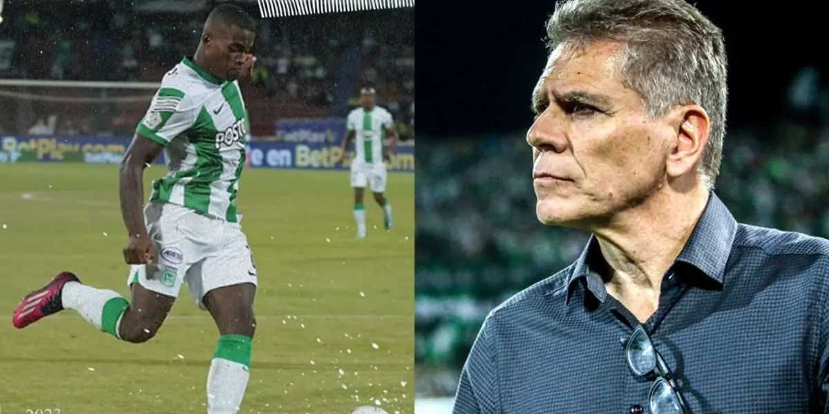 El lateral fue el encargado de marcar el gol que le dio la victoria a Atlético Nacional