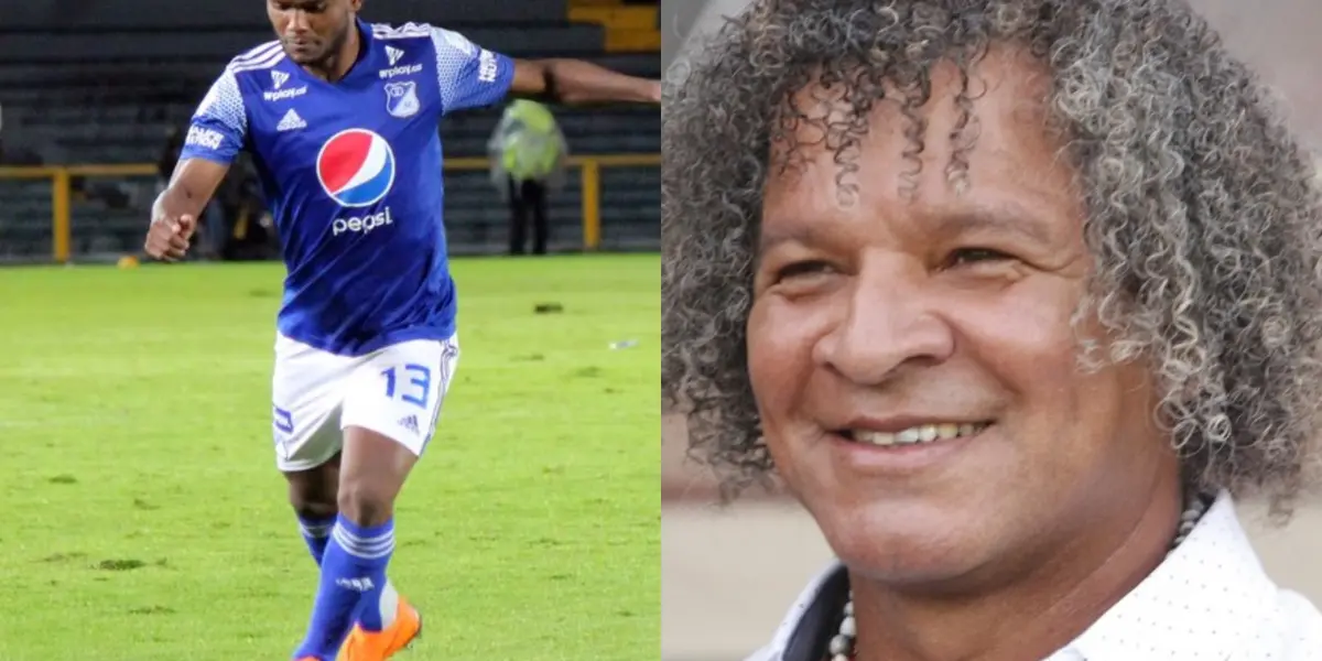 El lateral ingresó en el segundo tiempo de Millonarios ante Atlético Bucaramanga  y le envió un mensaje a Alberto Gamero quien se había burlado.