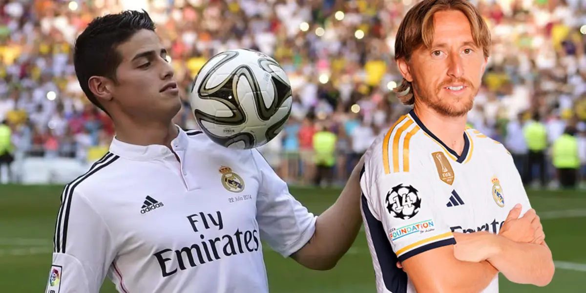 El legado de James Rodríguez en el Real Madrid sigue dando de que hablar Foto: Real Madrid y UEFA