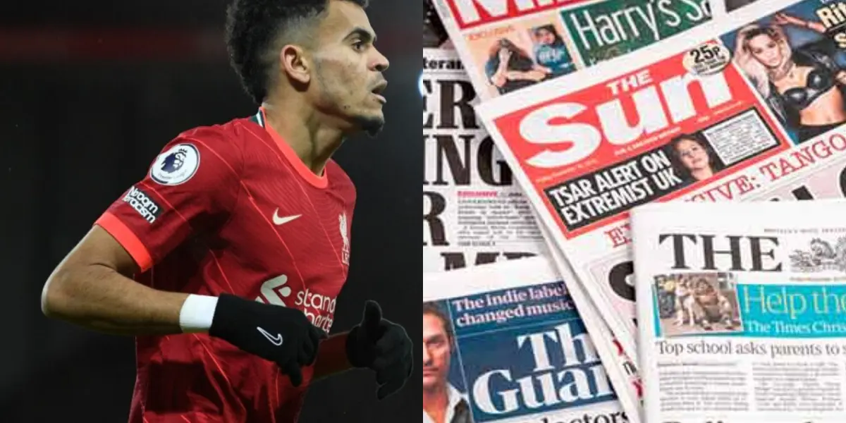 El Liverpool empató contra el Manchester City y el colombiano Luis Díaz tuvo poco protagonismo esta vez.