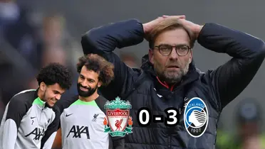 El Liverpool fue goleado en casa por parte del Atalanta. Foto tomada de Marca y Live Score.