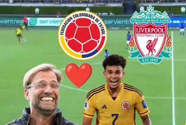 El Liverpool reaccionó al ver los goles de Luis Díaz.