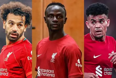 El Liverpool tendría en marcha una mala jugada contra Mohamed Salah y Luis Díaz, el senegalés Sadio Mané se fue a tiempo.