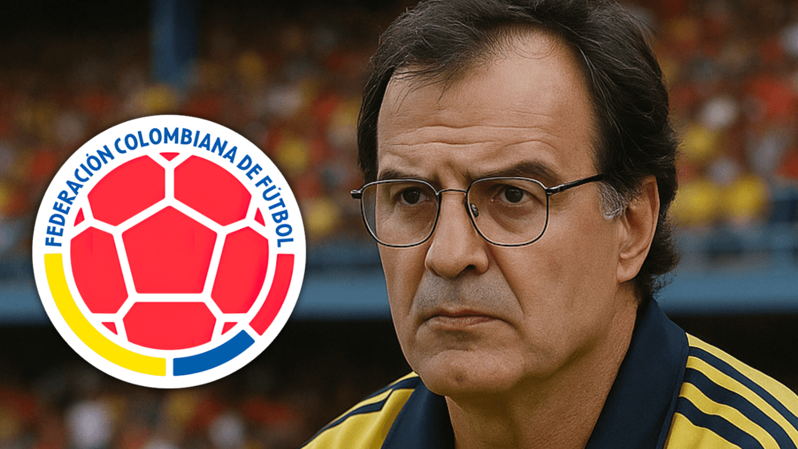 El Loco Bielsa celebra un nuevo cumpleaños y conoce lo cerca que estuvo de la tricolor Foto: Escudoteca y creada con Chat GPT