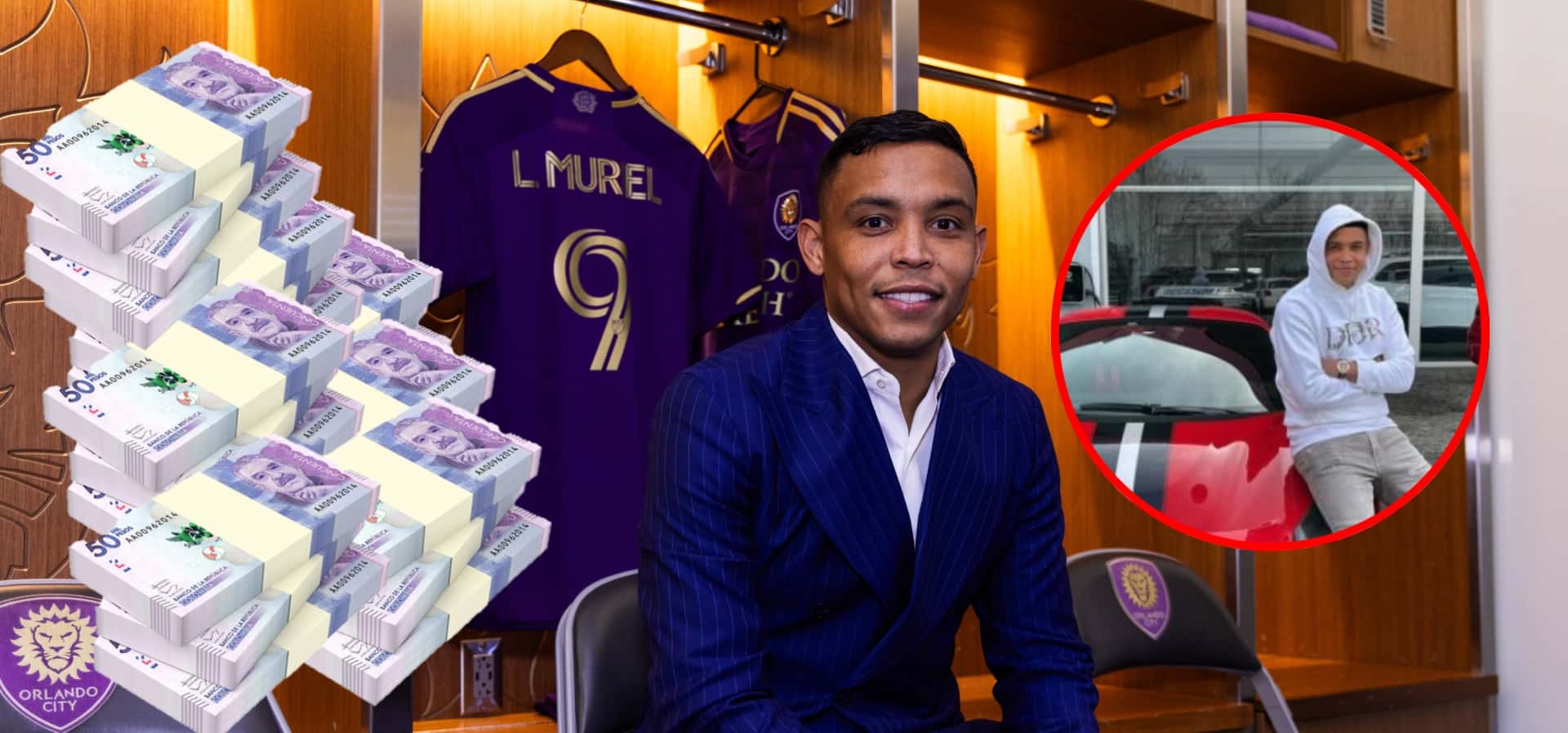 El lujo de $ 1,7 mil millones que dejó en Italia (Foto tomada de redes de Orlando City y Fútbolred)