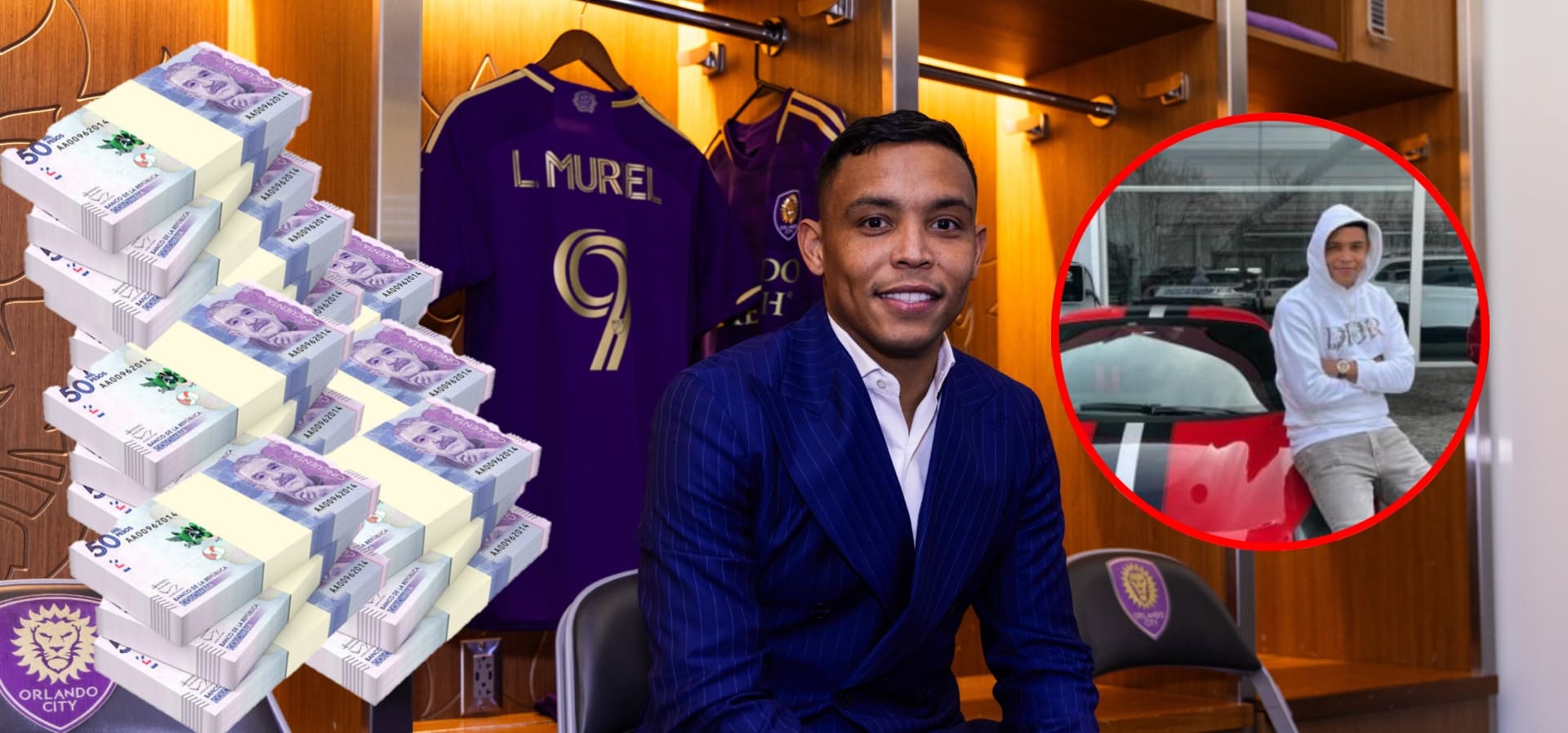 El lujo de $ 1,7 mil millones que dejó en Italia (Foto tomada de redes de Orlando City y Fútbolred)