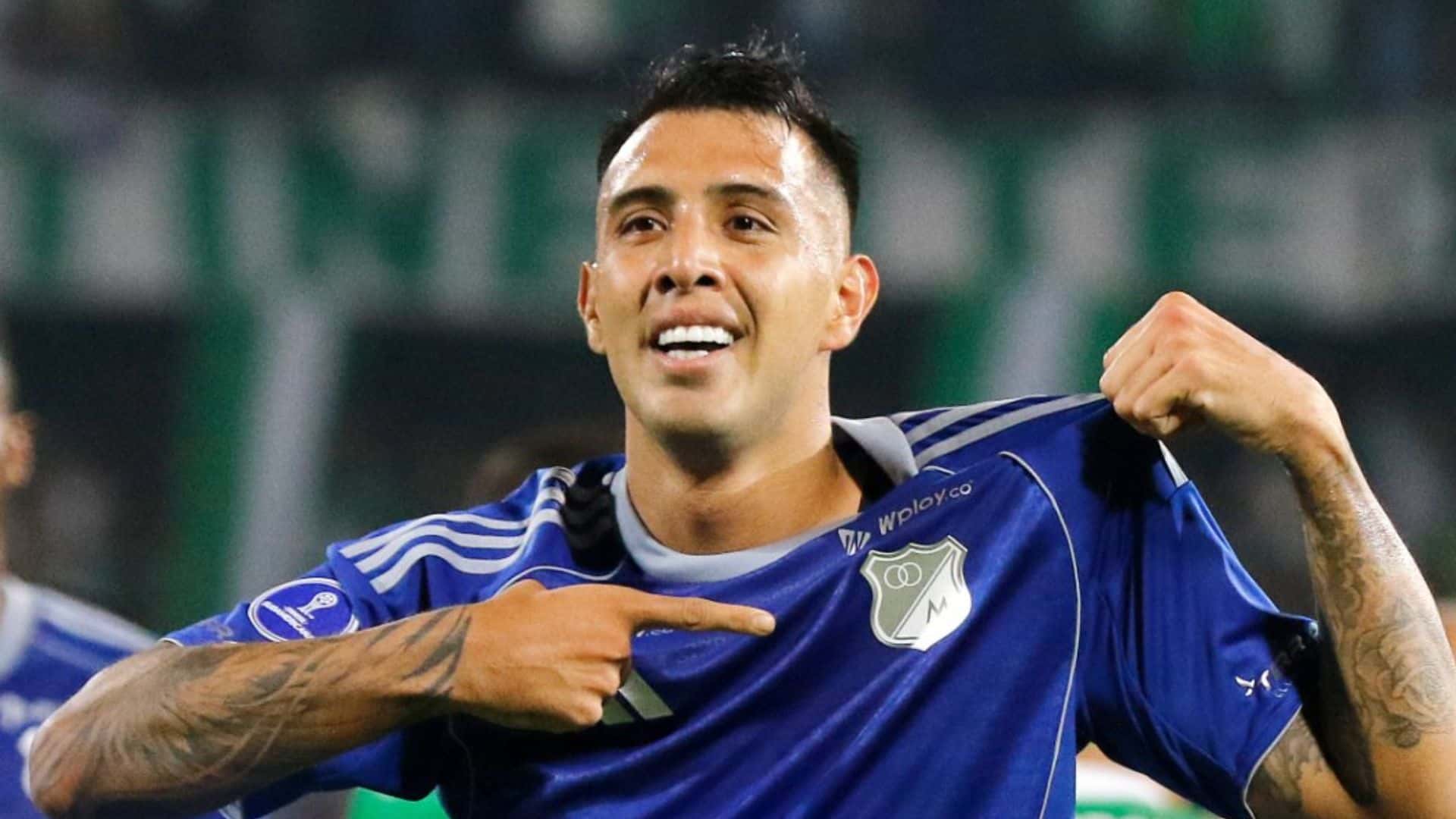 El majestuoso partido de Rodrigo Contreras ante Atlético Nacional - X @Sudamericana