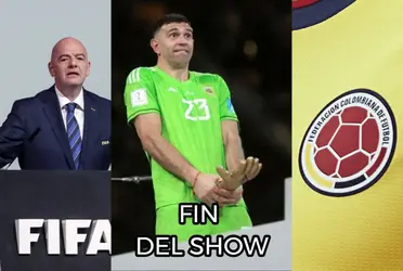 El máximo ente del fútbol tiene nuevos planes para acabar con las artimañas de El Dibu Martínez.