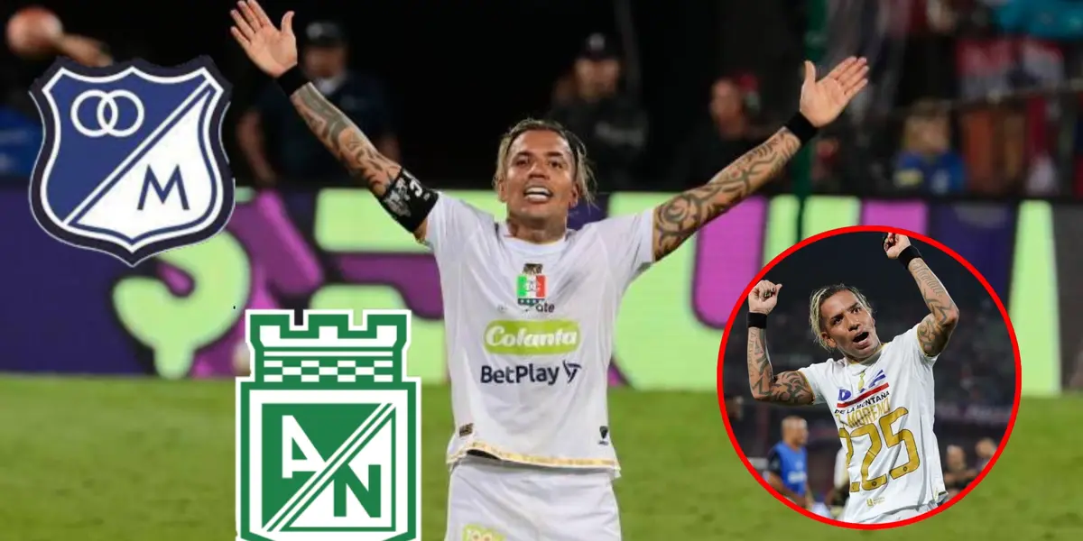 El máximo goleador del FPC tiene de hijo a un club de Colombia (Fotos: El Colombiano, Noticias Caracol)