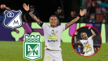 El máximo goleador del FPC tiene de hijo a un club de Colombia (Fotos: El Colombiano, Noticias Caracol)
