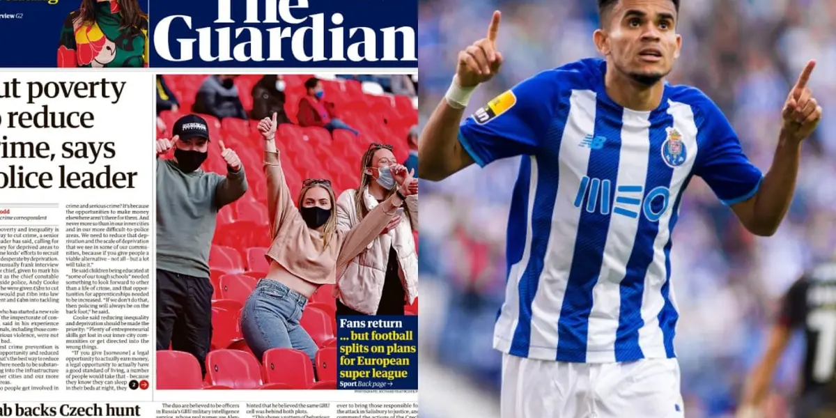 El medio The Guardian publicó parte de los 100 mejores futbolistas masculinos de todo el año 2021 y en ese ranking está Luis Díaz en la posición 87, el medio inglés indicó que fue lo que más les llamó la atención del colombiano.