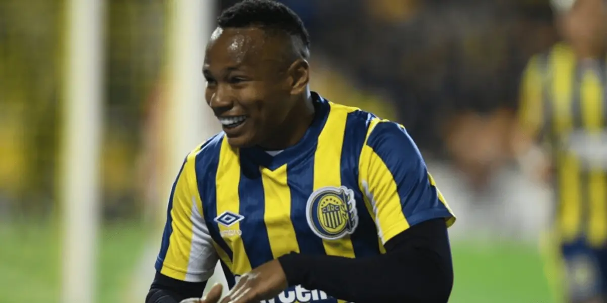 El mediocampista colombiano, Jaminton Campaz, comentó a qué se debe su nueva celebración con Rosario Central.