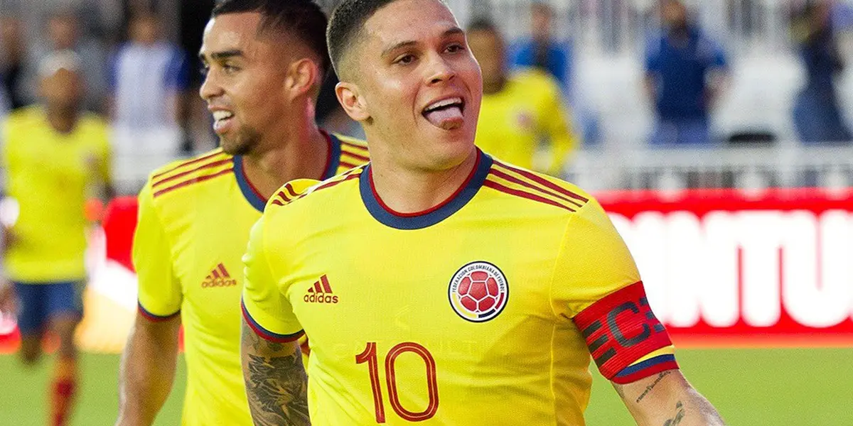 El mediocampista colombiano salió con una molestia en su rodilla derecha en la victoria de la Selección Colombia ante Honduras en Florida