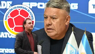El mensaje de Claudio "Chiqui" Tapia al nivel del fútbol colombiano Foto: AFA, Escudoteca y FCF