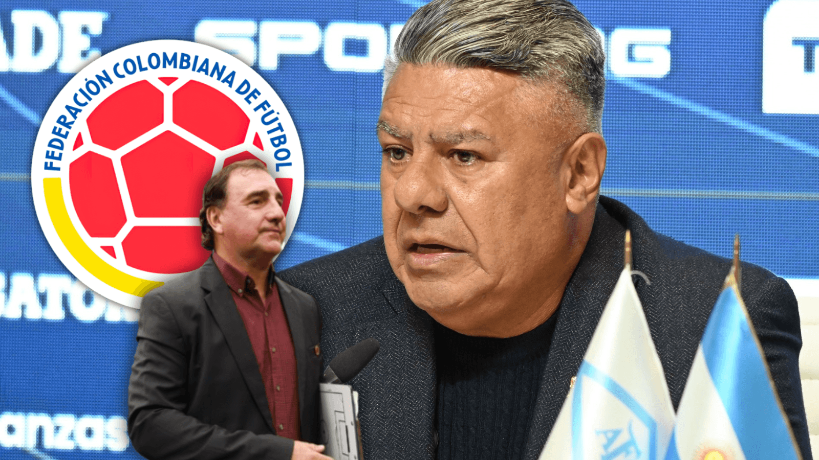 El mensaje de Claudio "Chiqui" Tapia al nivel del fútbol colombiano Foto: AFA, Escudoteca y FCF