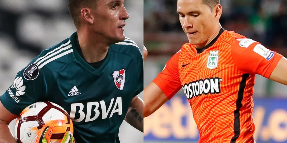 El meta Franco Armani sorprendió en sus entrenamientos recientes y en Atlético Nacional no dejan de tenerlo en el radar con el sueño de volver a ficharle.