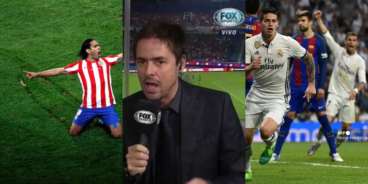 El narrador y periodista Mariano Coss destacó a un jugador colombiano en plena transmisión de la Champions League 2023.