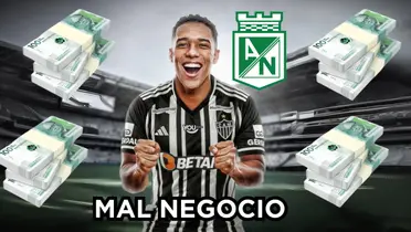 El negocio por Palacios no luce bien. Foto de Palacios tomada de Guillo Arango en Twitter.