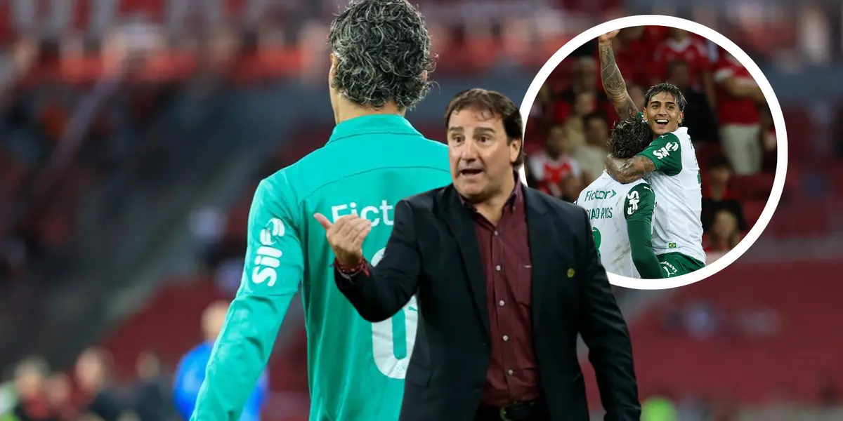 El nuevo mensaje de Richard Ríos a Néstor Lorenzo desde Brasil Foto: SE Palmeiras, FCF