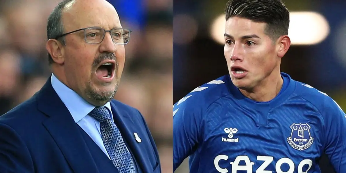 El paso del colombiano por el Everton fue un ciclo muy complicado, sumado a que ya arrastraba problemas en el Real Madrid.